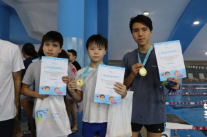 Swimming tournament "Young Dolphin" among children took place